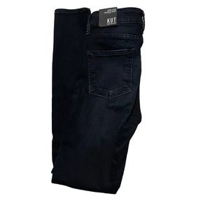 KUT High Rise Toothpick Skinny Dark Denim Jeans sz 0  NWT‎